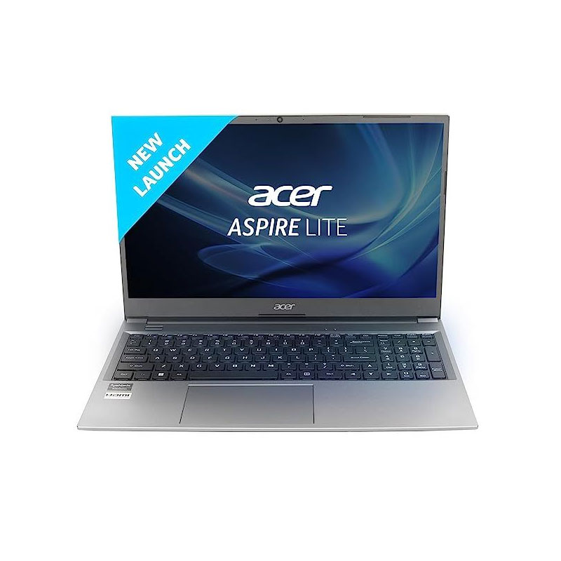 Picture of Acer Aspire Lite - AMD Ryzen 5 5500U 15.6" AL15-41 Thin & Light Laptop (8GB/ 512GB SSD/ Full HD Display/ Windows 11 Home/ 1Year Warranty/ Steel Gray/ 1.49 kg)